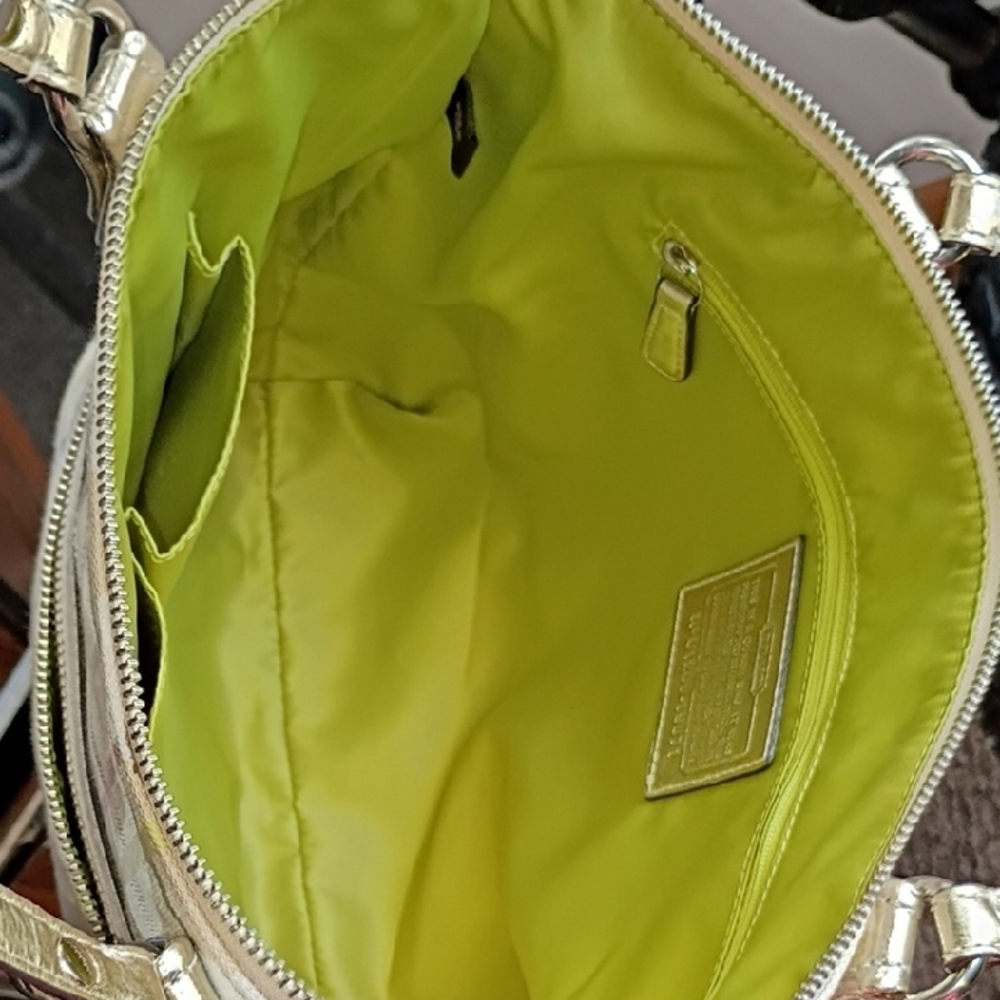Coach Multicolor Signature Tote Bag - Picture 5 of 13